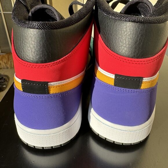 Size 13 - Air Jordan 1 Bred Multi-Color Men’s NEW WITHOUT BOX main image 6